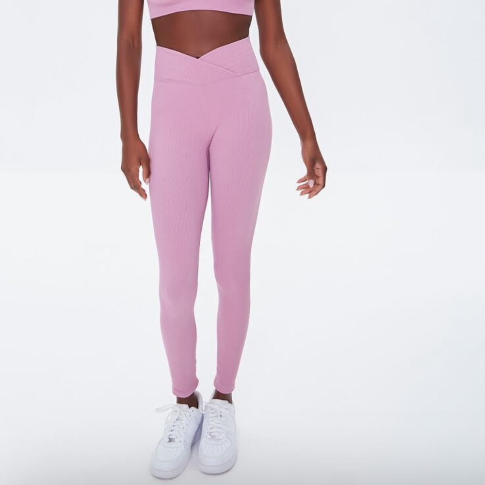 Active ribbed leggings